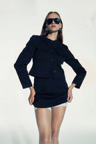 Irma Koton Ceket Lacivert - 4