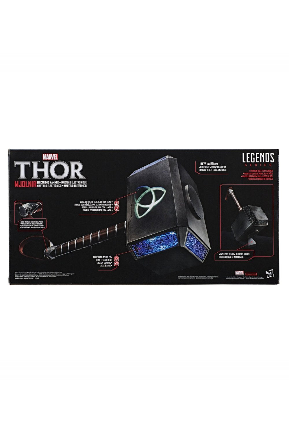 Marvel Legends Thor Mjolnir Premium Elektronik Hammer – Ses Ve Işık Efektli - 6