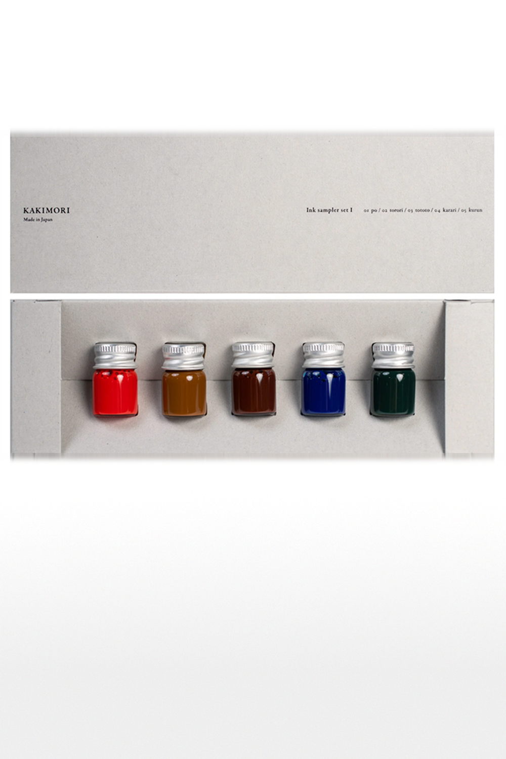 Kakimori Pigment Alüminyum Kapaklı Sample Dolma Kalem Mürekkep Seti I - 1