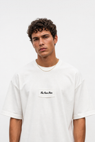 Erkek Ffb Nakışlı Oversize T-Shirt Ekru - 2
