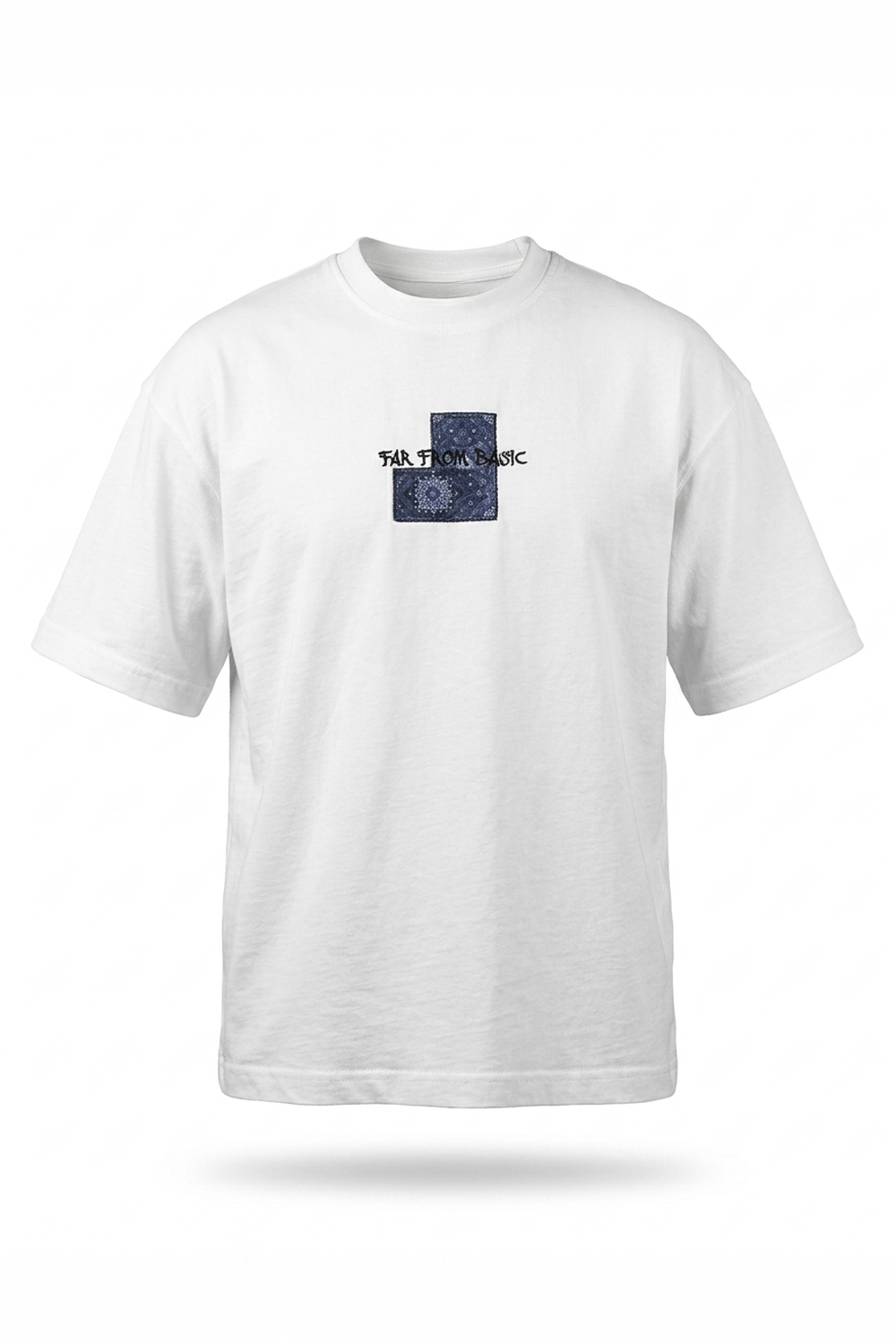 Erkek Ffb Patch Oversize T-Shirt Ekru - 5