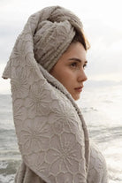 Hibisca %100 Pamuk Plaj Havlu 80x170 Cm Fresh Mint - 6