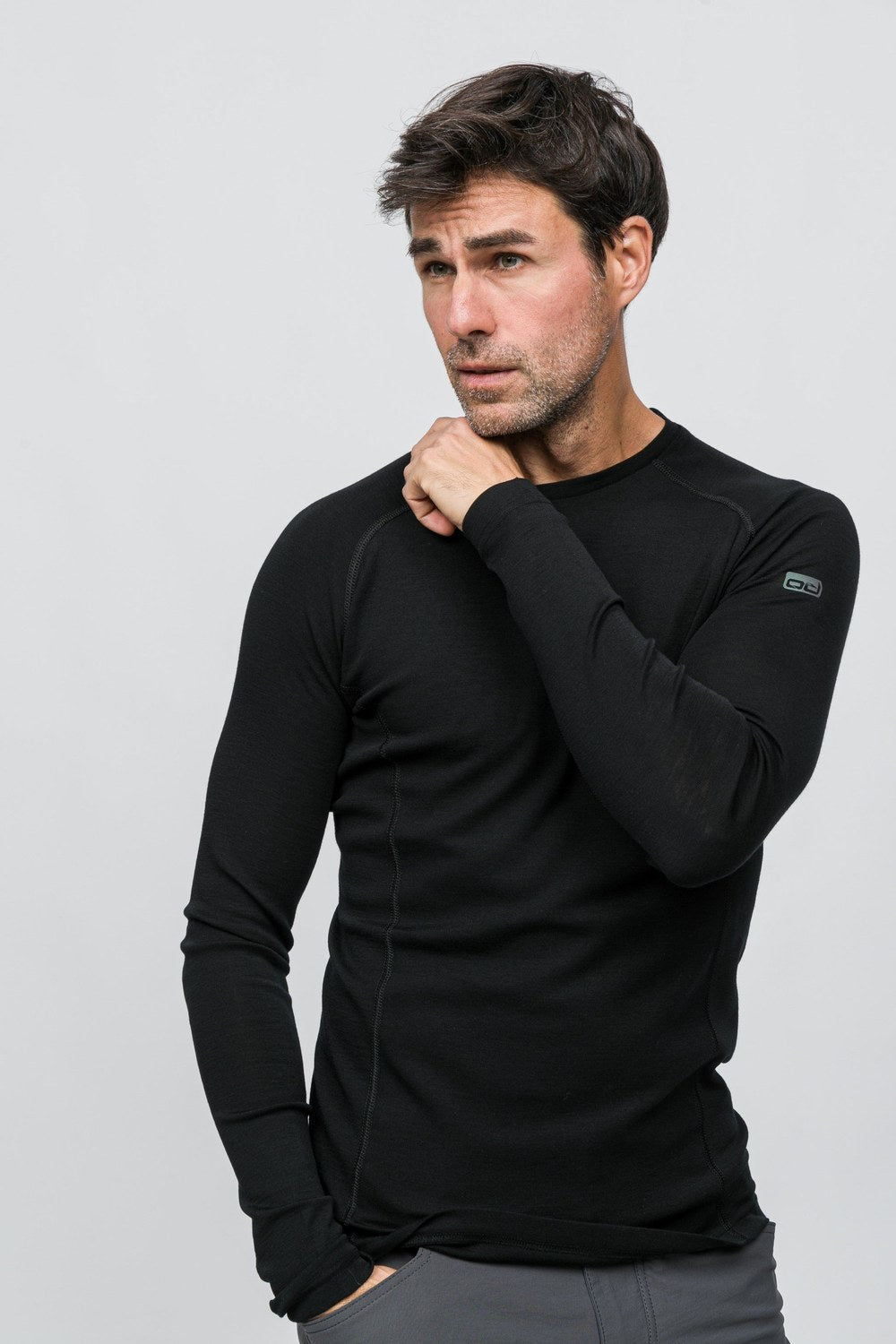 Thermawool Merino Yünü Termal İçlik Üst 195 Gr, Siyah - 1