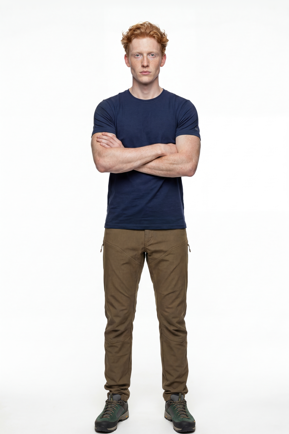 Soft Tees Basic T-Shirt, Lacivert - 1