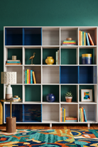 Grid 05 Plex Masif Ahşap Raf - 2
