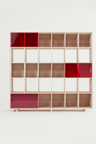 Grid 05 Plex Masif Ahşap Raf - 5