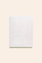 Scallop %100 Pamuk Havlu Seti Ecru+Olive - 8