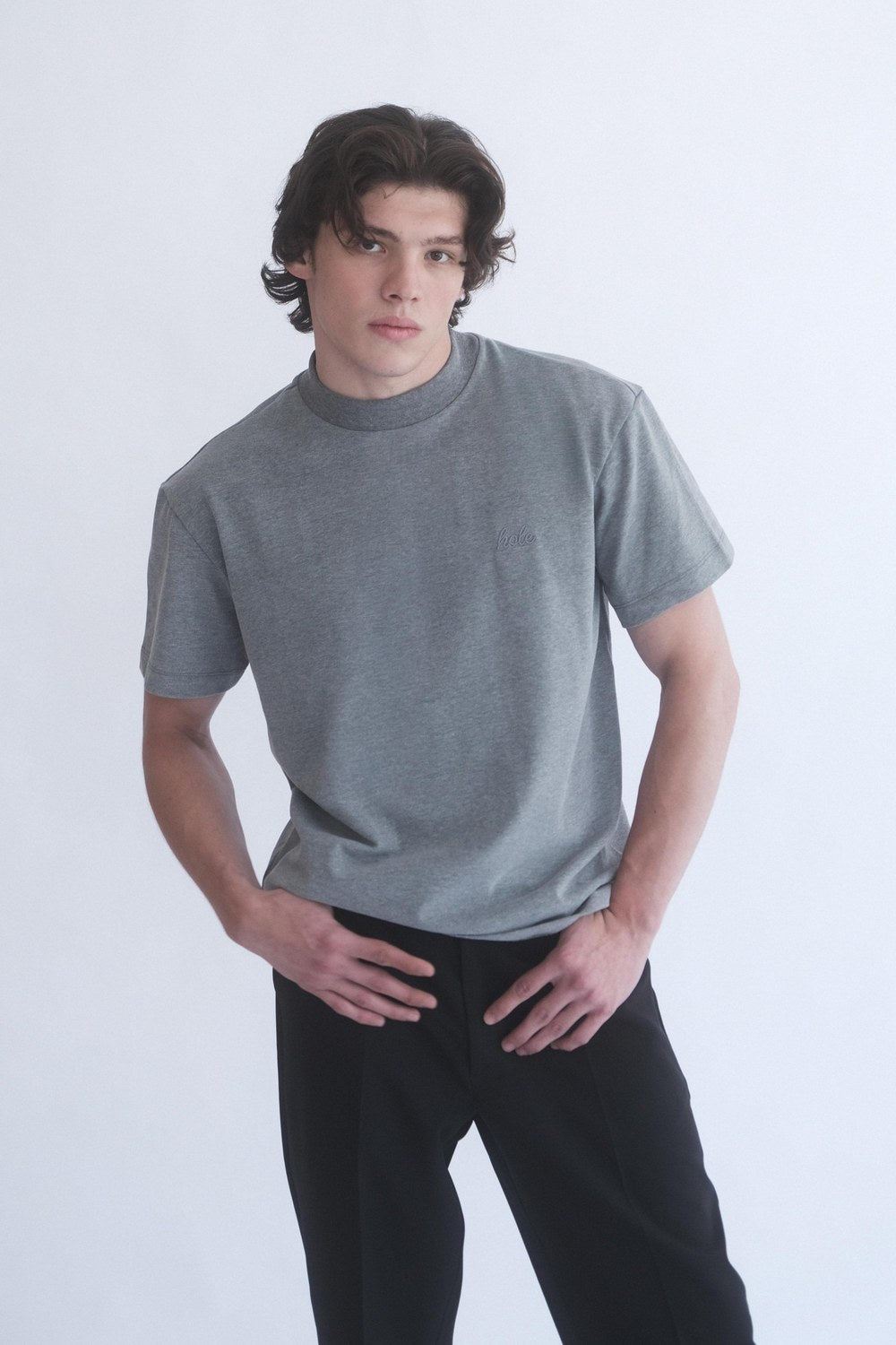 Alvin Gri Basic T-Shirt - 0