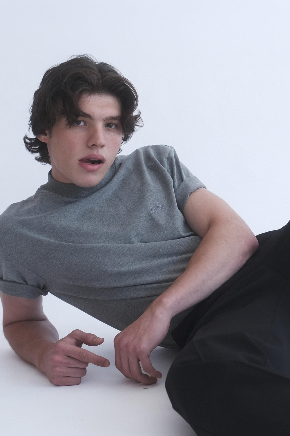 Alvin Gri Basic T-Shirt - 2