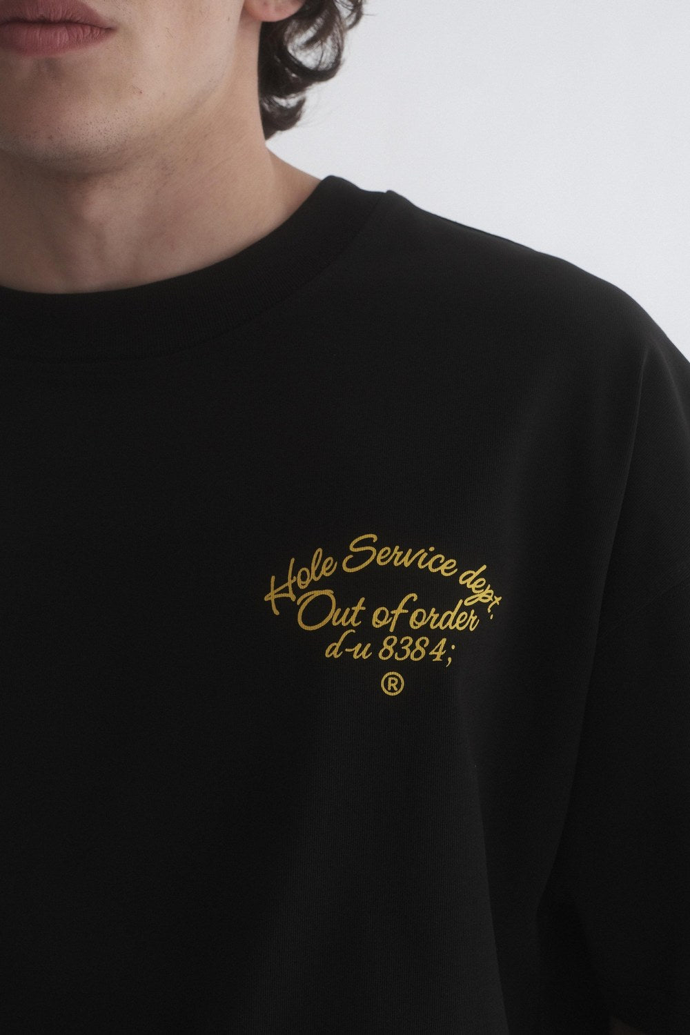 Hole Service Dept. Oversize T-Shirt - 4