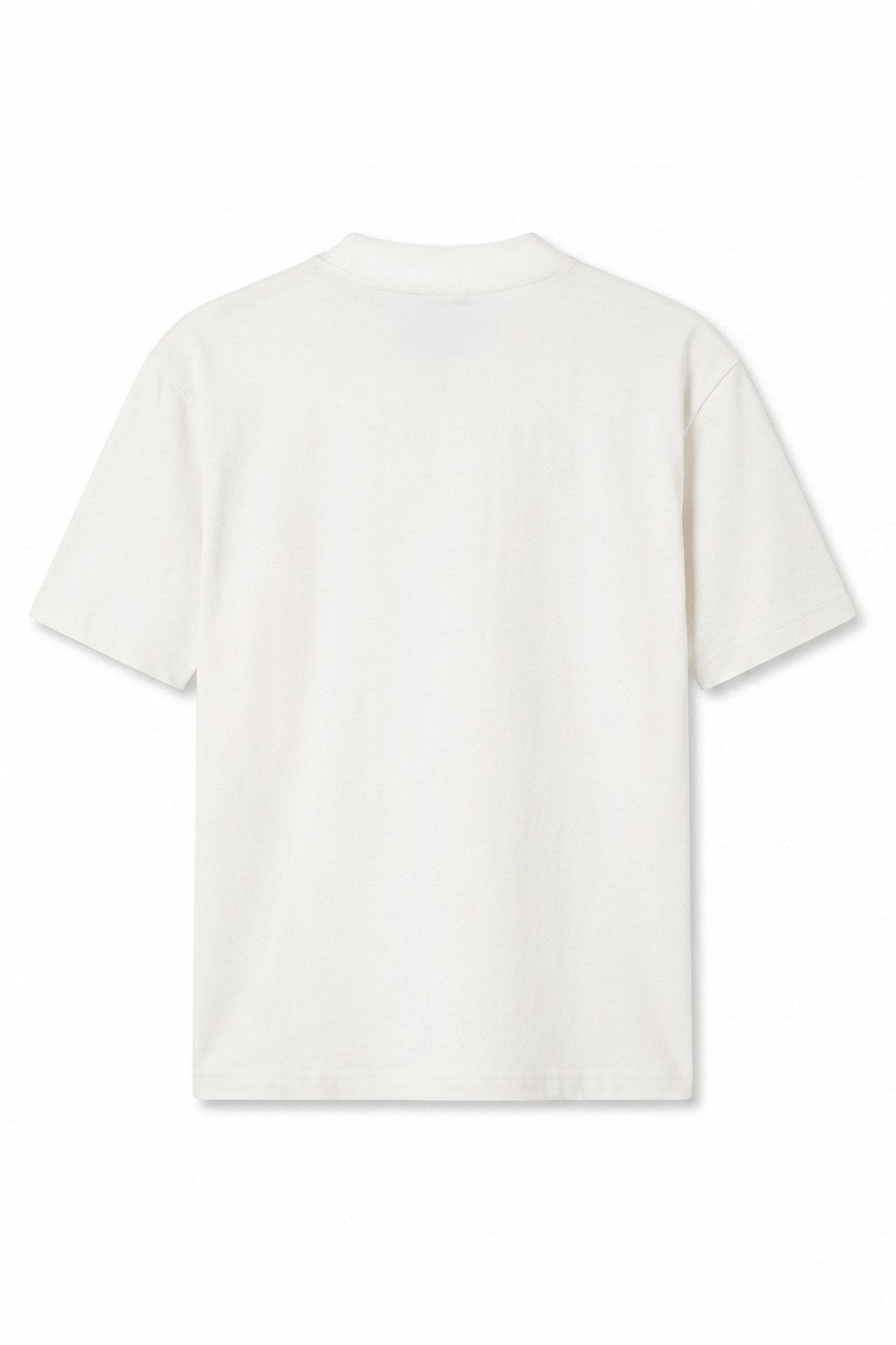 Organik Penye Basic Ekru Regular T-Shirt - 1