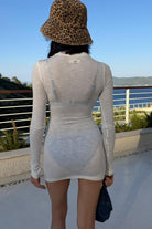 Vittoria Transparan Mini Elbise - 1
