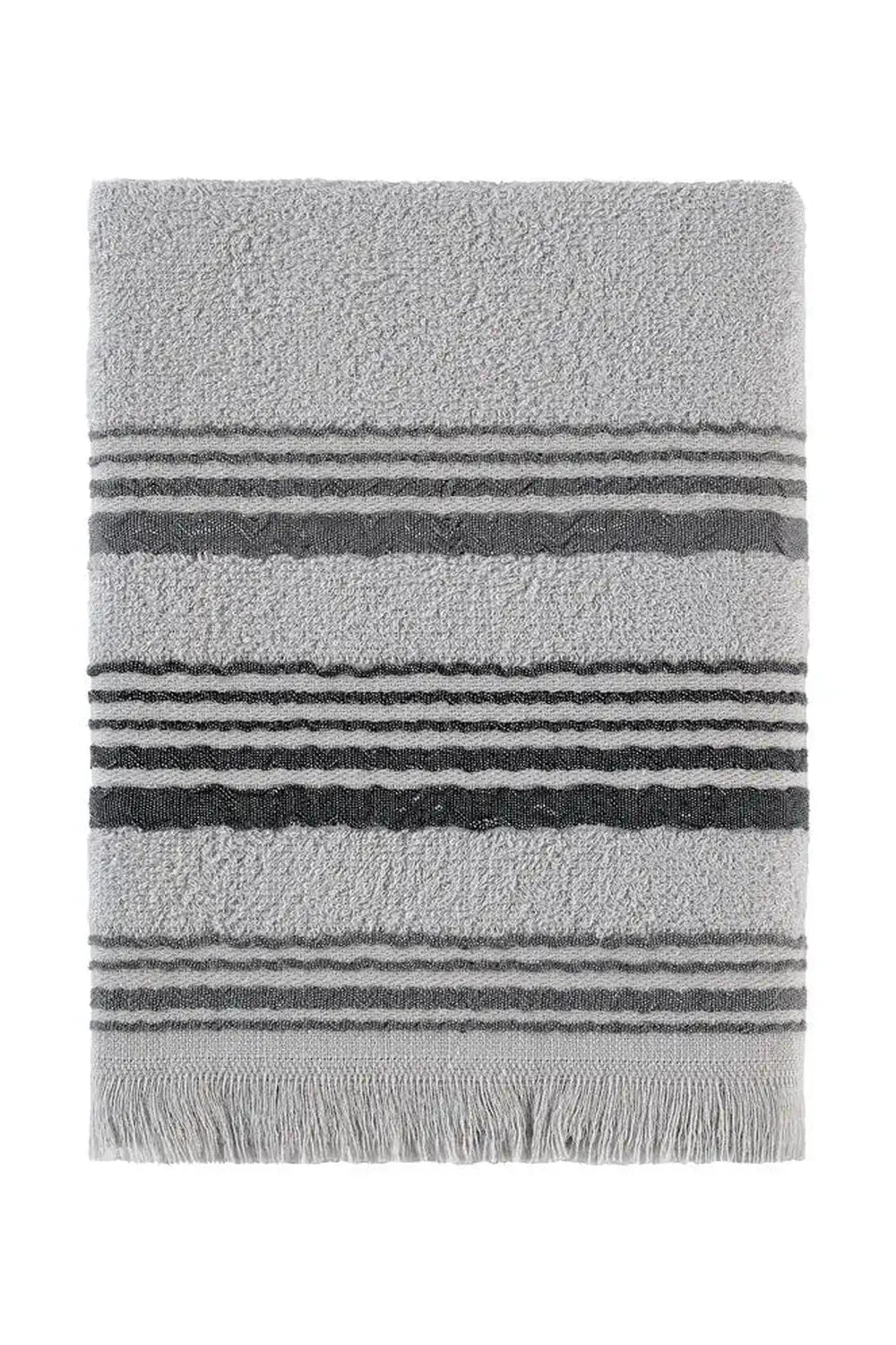 New Derin Bambu Yüz Havlusu, Pumice Stone(Açik Gri,Bej), 50 X 90 Cm - 2
