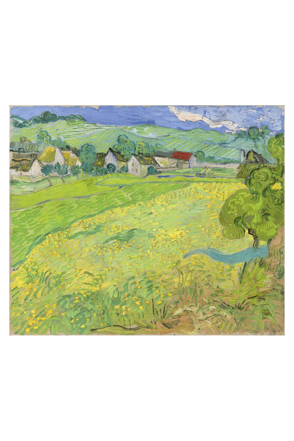 Vincent Van Gogh - Auvers'deki Les Vessenots - 4
