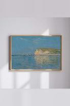 Claude Monet - Pourville'de Alçak Gelgit - 1