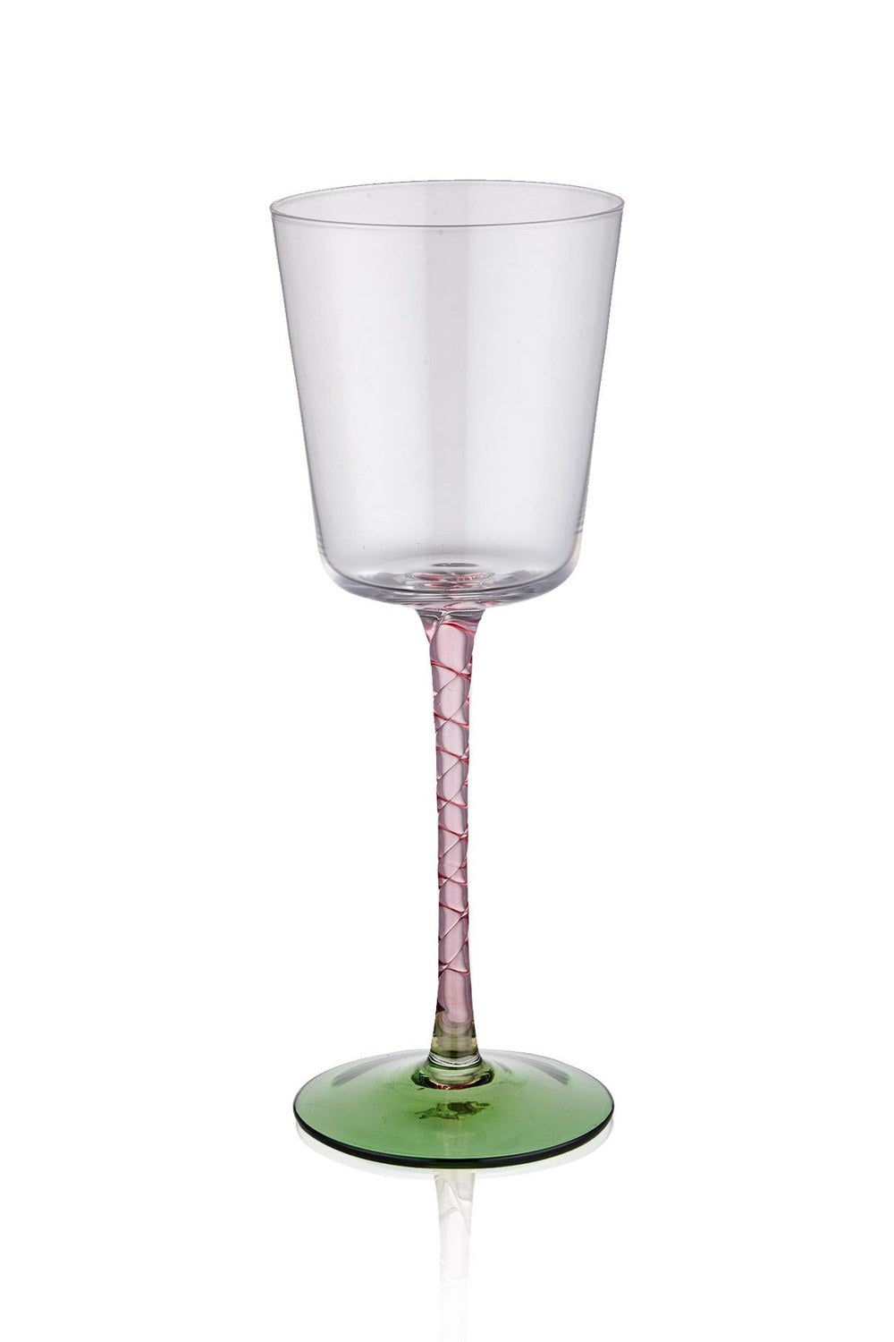 Şarap Kadehi, Pembe-Yeşil - 300 Ml - 2
