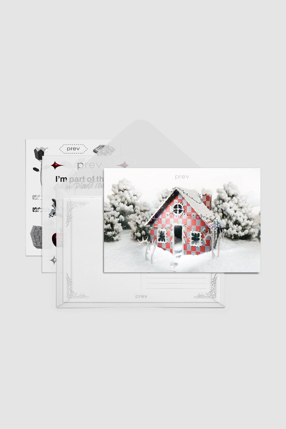 Bread House Kartpostal Seti, Sticker Ve Zarflı - 0
