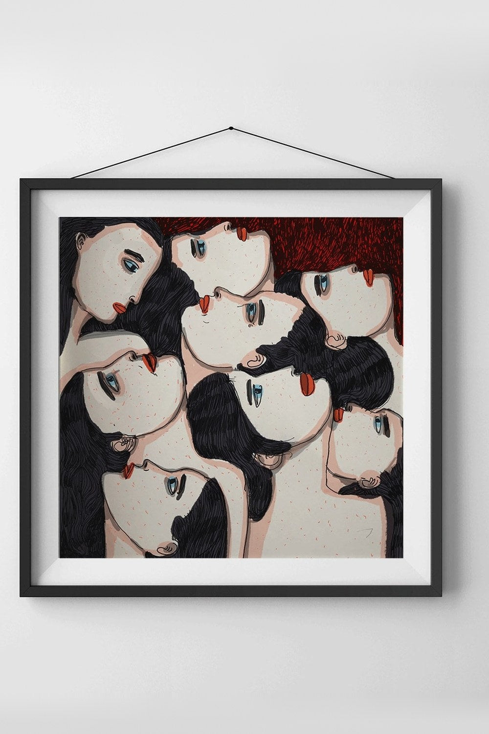 Sanat Baskısı, 21x21 Cm - Çerçevesiz - 2