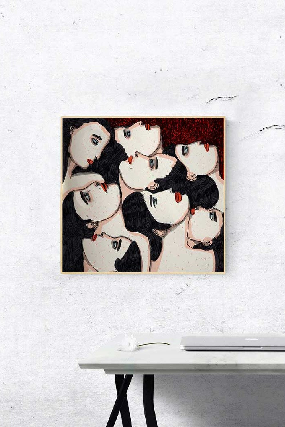 Sanat Baskısı, 21x21 Cm - Çerçevesiz - 3