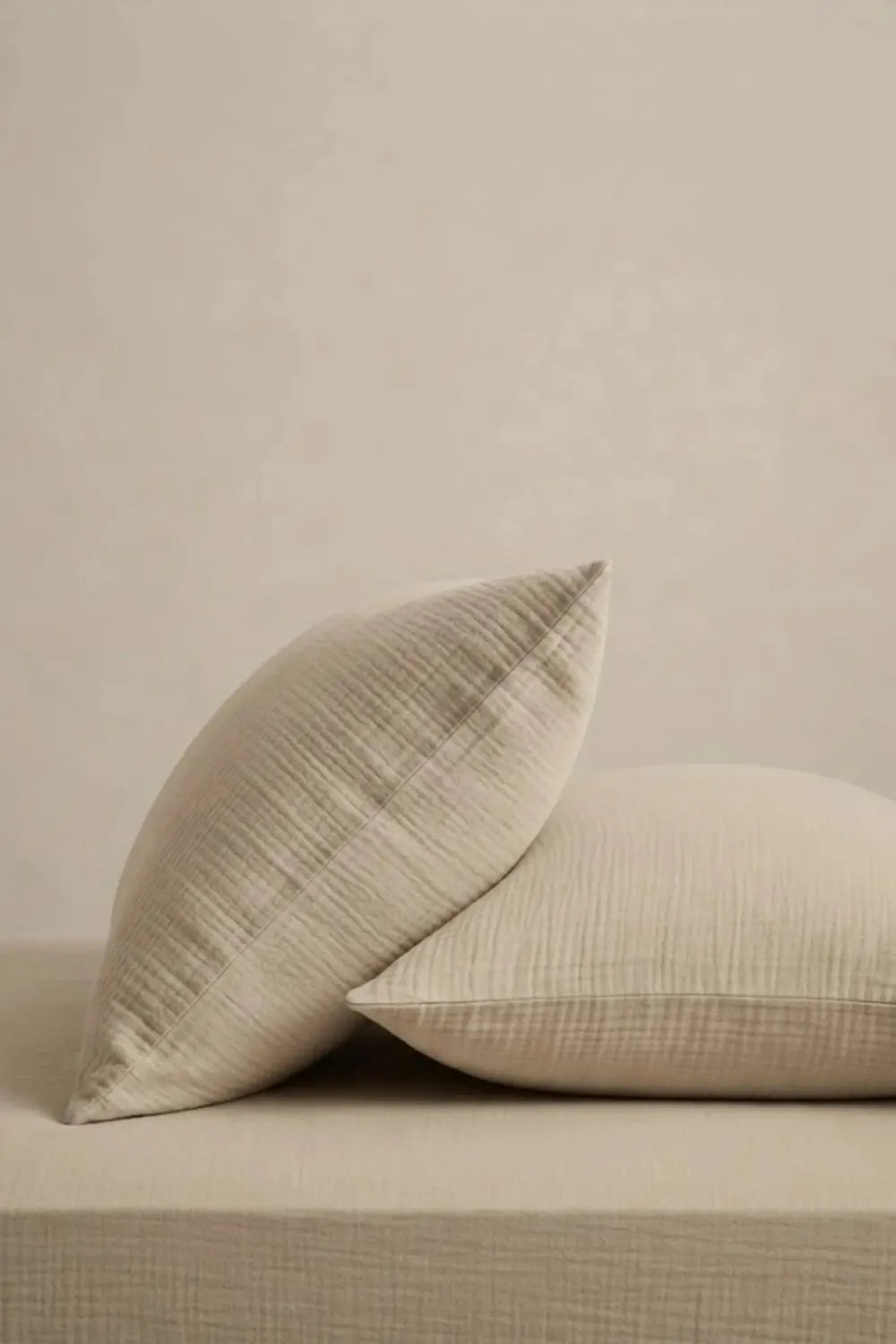 Petra Müslin Yastık Kılıfı, 2'li Set - 50x70 Cm, 14 Renk - 2