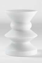 Adella Yan Sehpa, Beyaz - 39 Cm Çap - 0