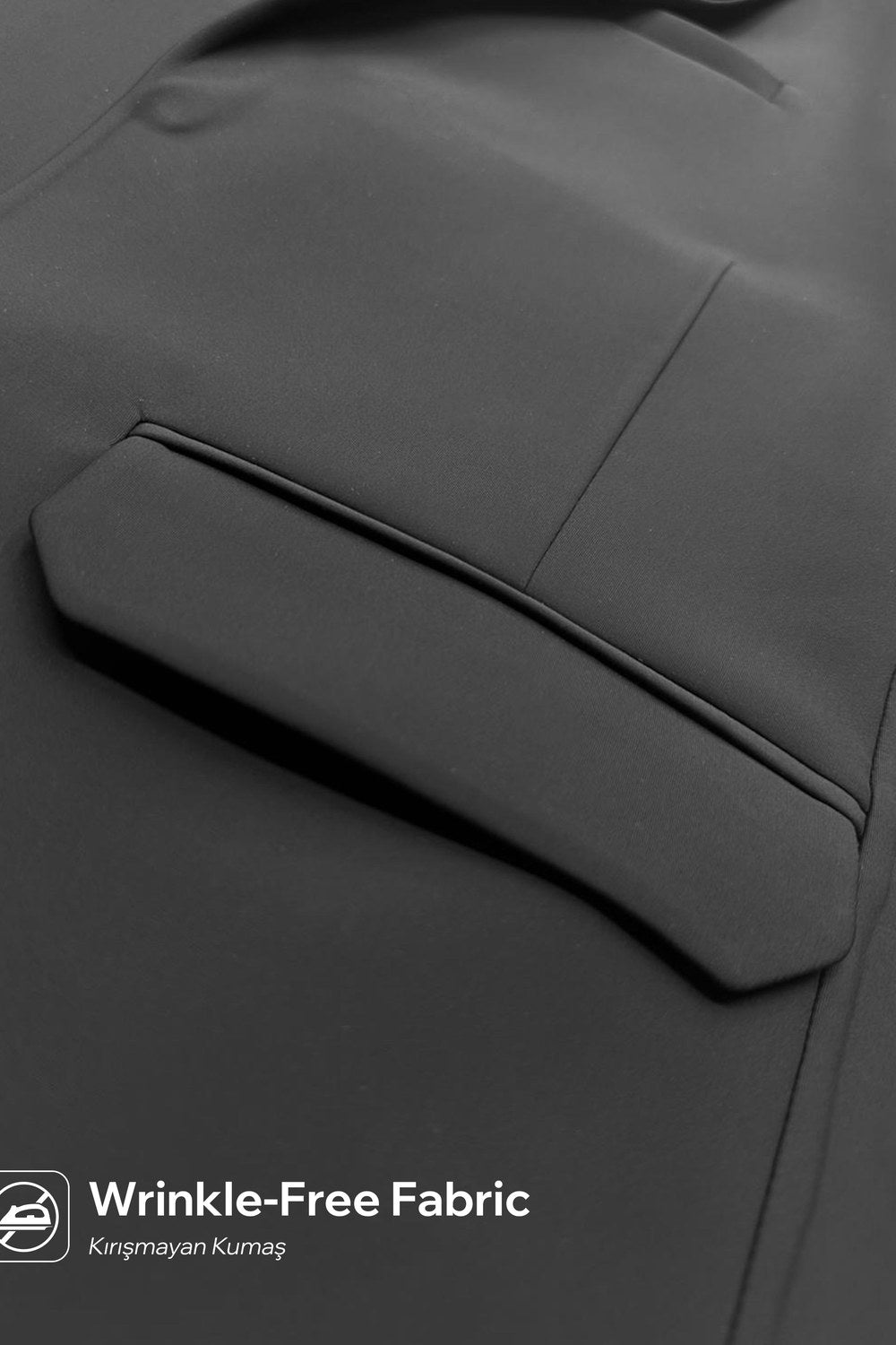 Su İtici Teknik Kumaş Blazer Ceket - 0