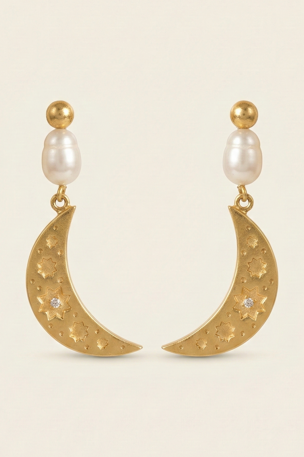 Moonlight Küpe, 925 Ayar Gümüş - Çift - 0