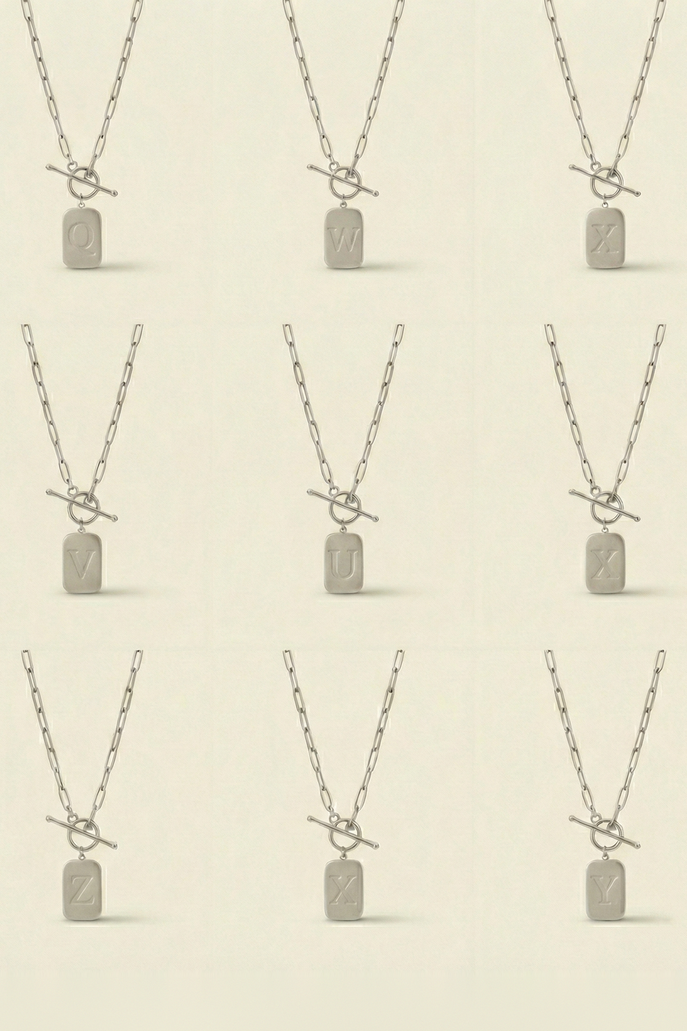 Harf Plaka Kolye - 7