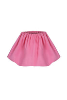 Lavagna Büzgülü Mini Etek, Pembe - 3