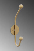Dekoratif Metal Askılık, Parlak Gold - 6x9x24 Cm - 1