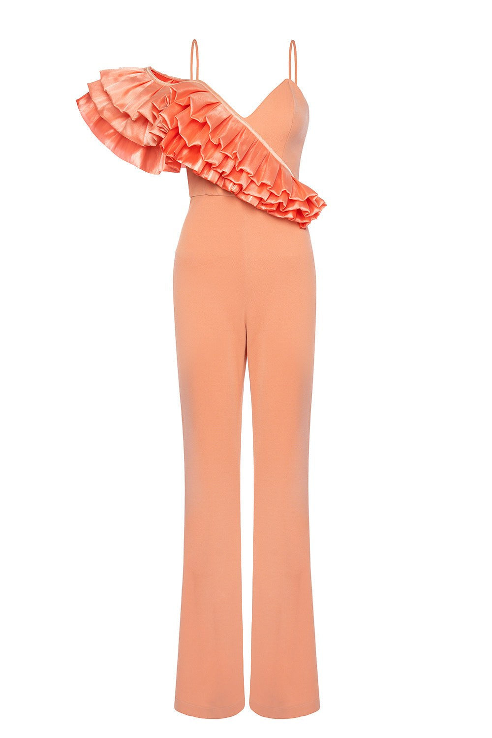 Tek Omuz Şeftali Tulum Kaela - 4