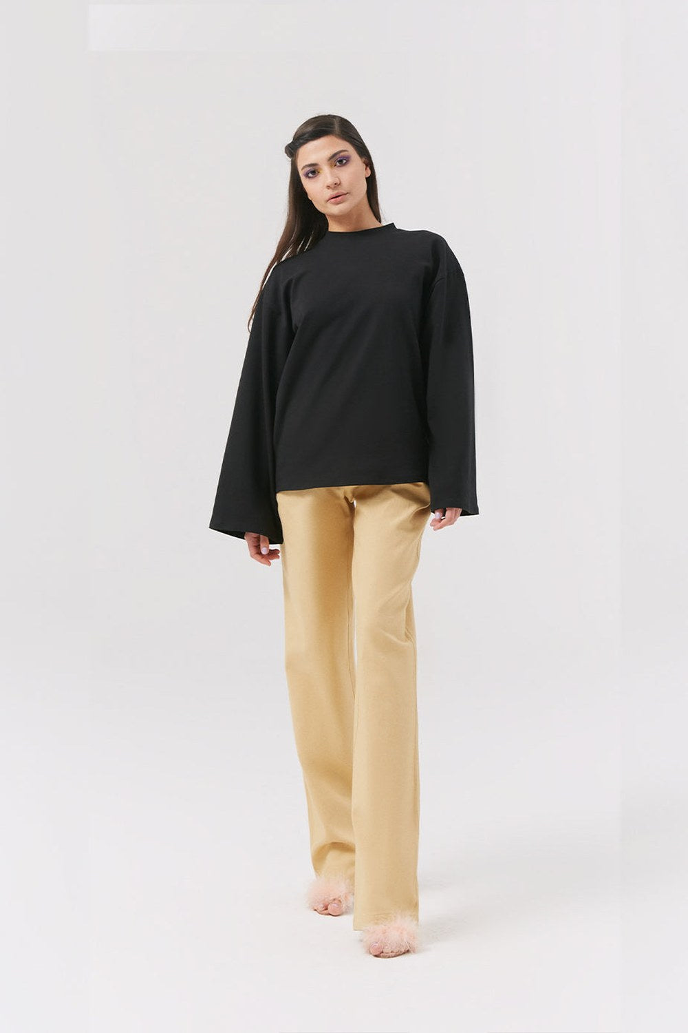Caramel Sundae Ecocomfort Baggy Pantolon - 3