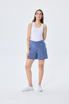 Sweetheart Yazlık Kadın Triko Şort Denim Mix - 3