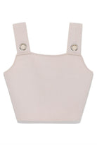 Martha Düz Örgü Geniş Askılı Kadın Rayon Triko Bralet Taş - 6