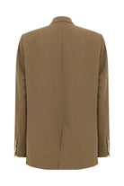 Boxy Oversize Blazer Haki - 2