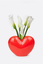Love Kalp Vazo Kırmızı - 2