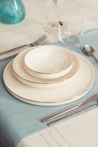 Antique Masa Örtüsü Seti Jasmine Krem 155x220 - 3