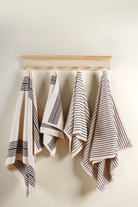 Out Lines İpliği Boyalı 2'li Banyo Havlu Seti - 2