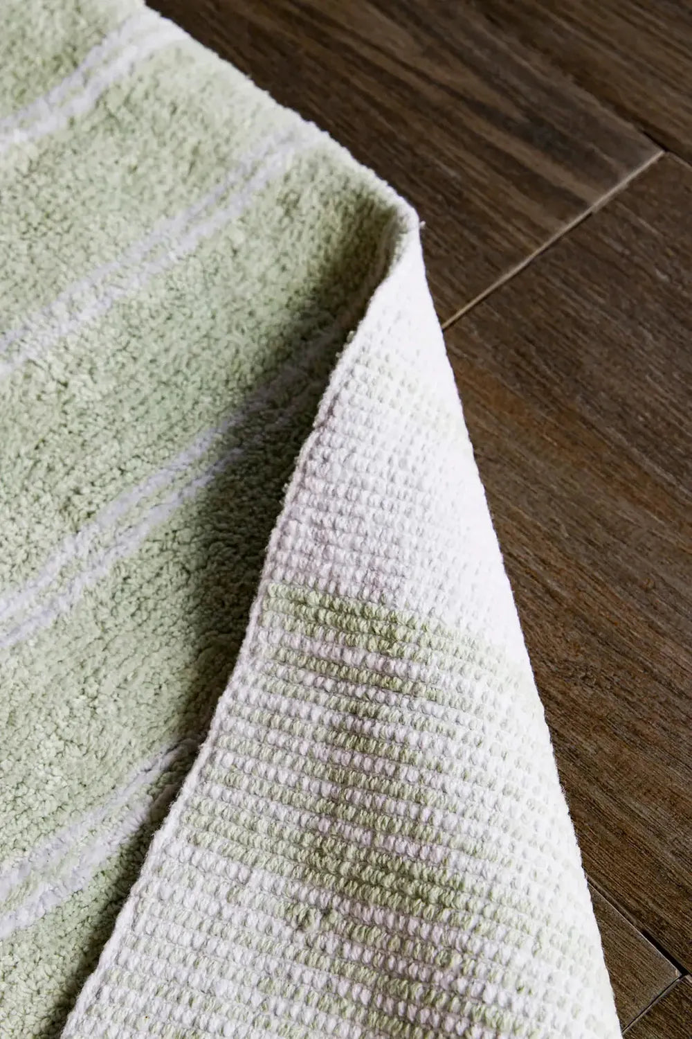 Martil 2’Li Takım Banyo Paspası %100 Pamuk 40x60 + 60x90 Yeşil - 3