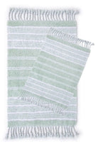Martil 2’Li Takım Banyo Paspası %100 Pamuk 40x60 + 60x90 Yeşil - 5