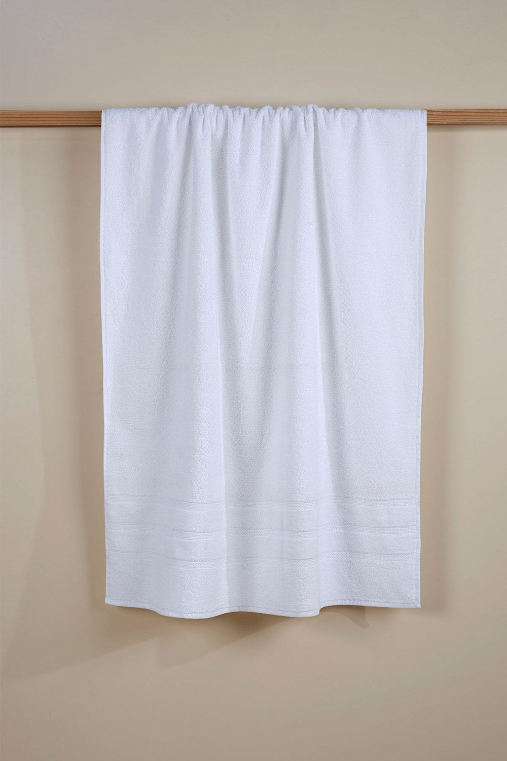 Cruz Banyo Havlusu 90x150 Cm Beyaz - 0