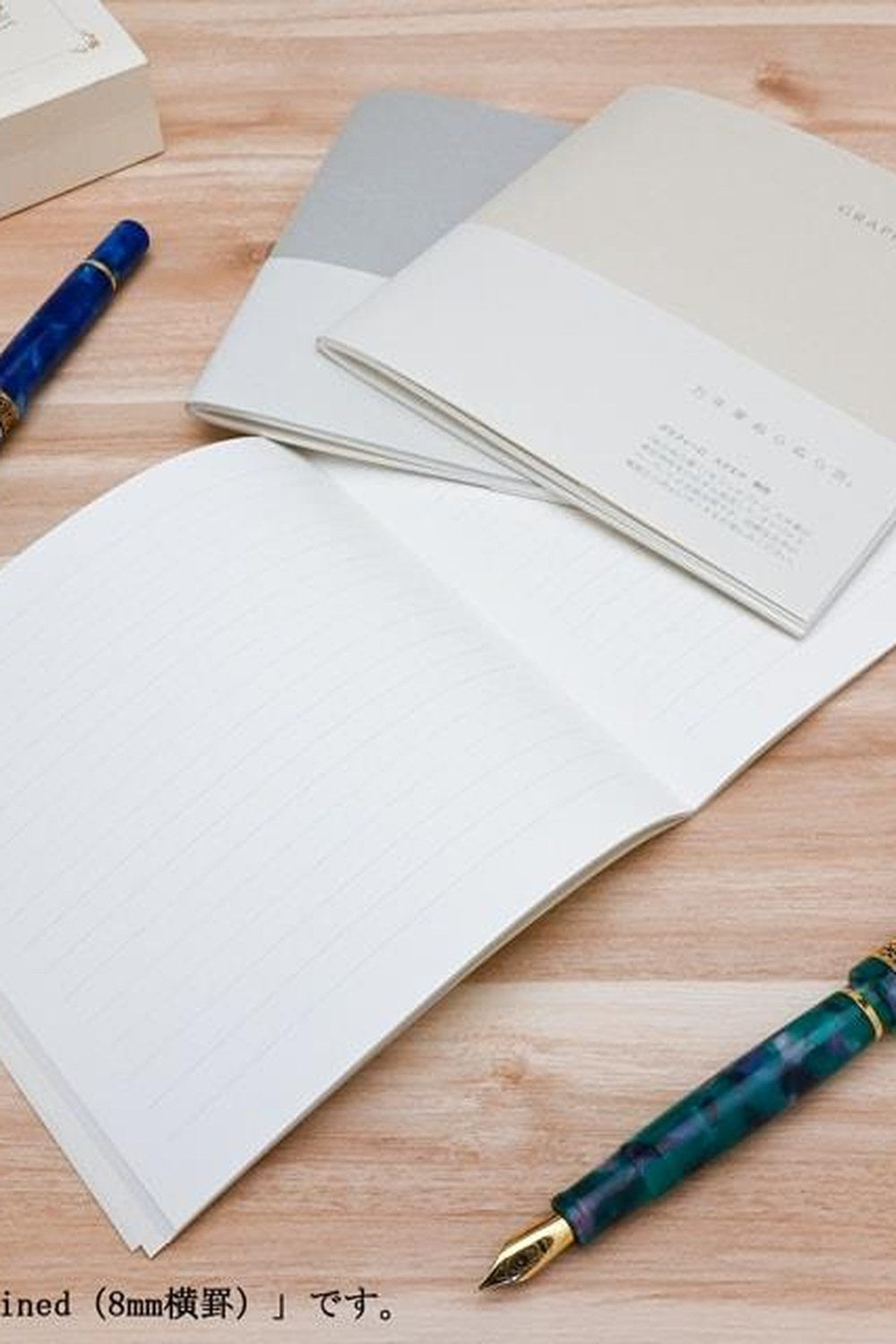 Graphilo Japon Dolma Kalem Kağıdı Kare Büyük Çizgisiz Defter - 1