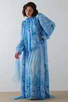 Çiçek Desenli Pantolon Takım - 3