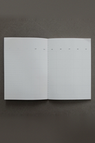 Design The Montly Record Aylık Tarihsiz Defter Gri - 2
