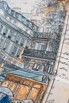 La Rue Romantique De Paris İpek Fular - 0