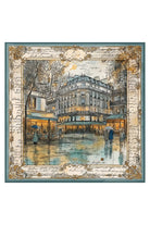 La Rue Romantique De Paris İpek Fular - 5