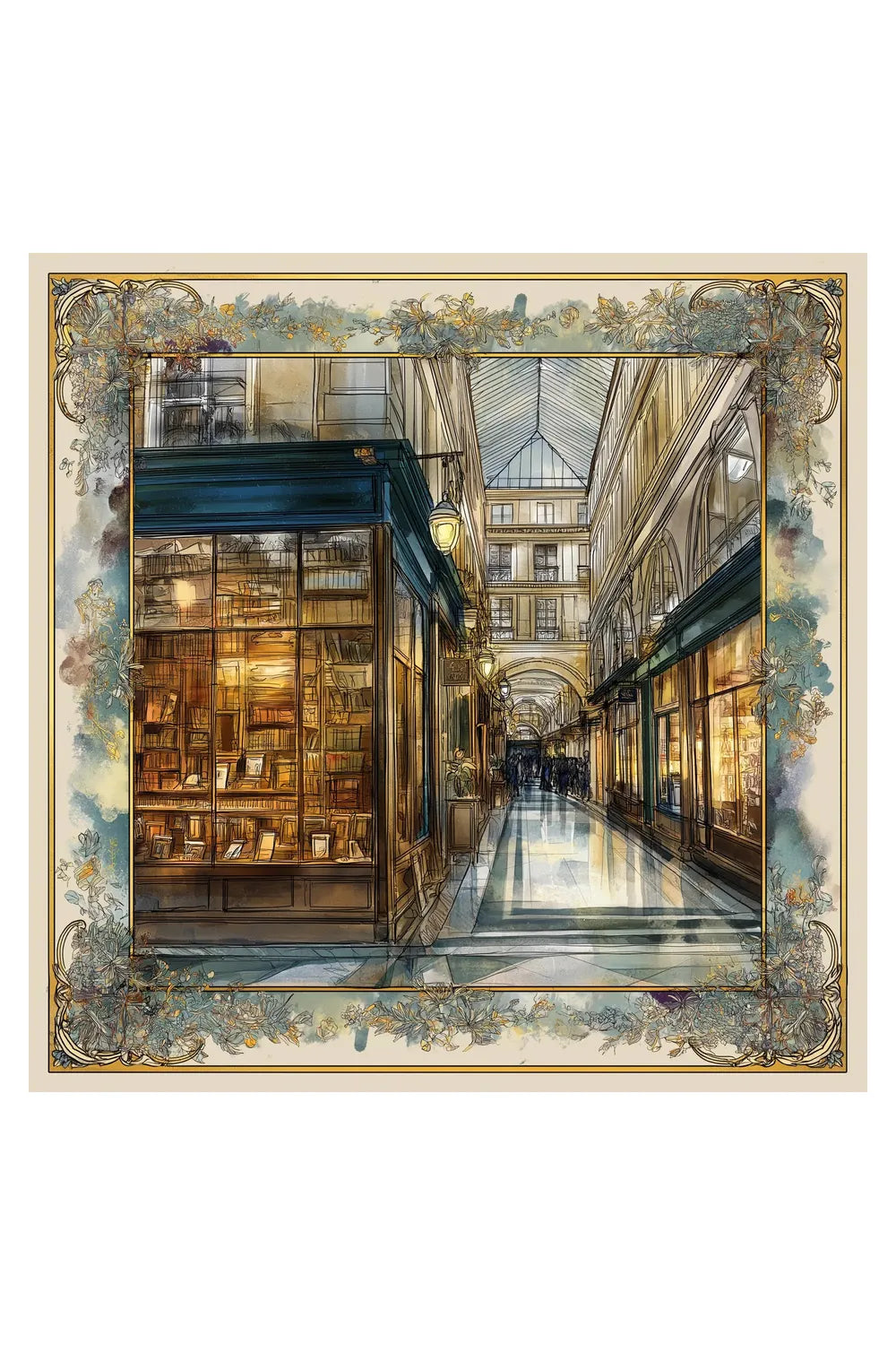 Passage Vivienne İpek Fular - 3