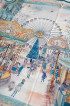 Carrousel De Noël İpek Fular - 2