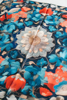 Celestial Bloom İpek Fular - 1