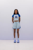 '' I See'' Crop Baby Tee - 6